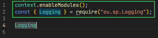 Korrekte Import-Syntax