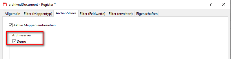 Store aktivieren
